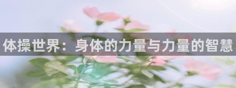 欧亿体育官方正版app开户：体操世界：身体的力量与力